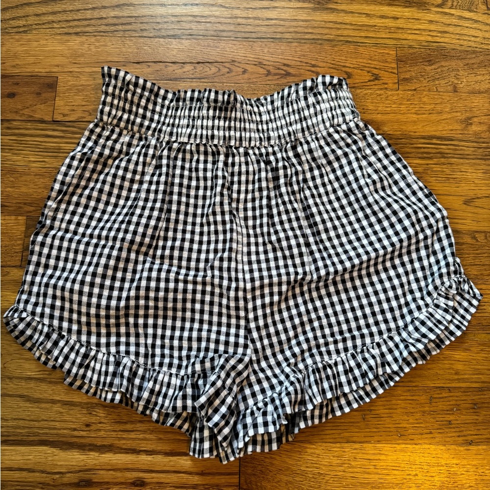 Gingham short
